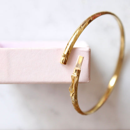 Engraved Bangle