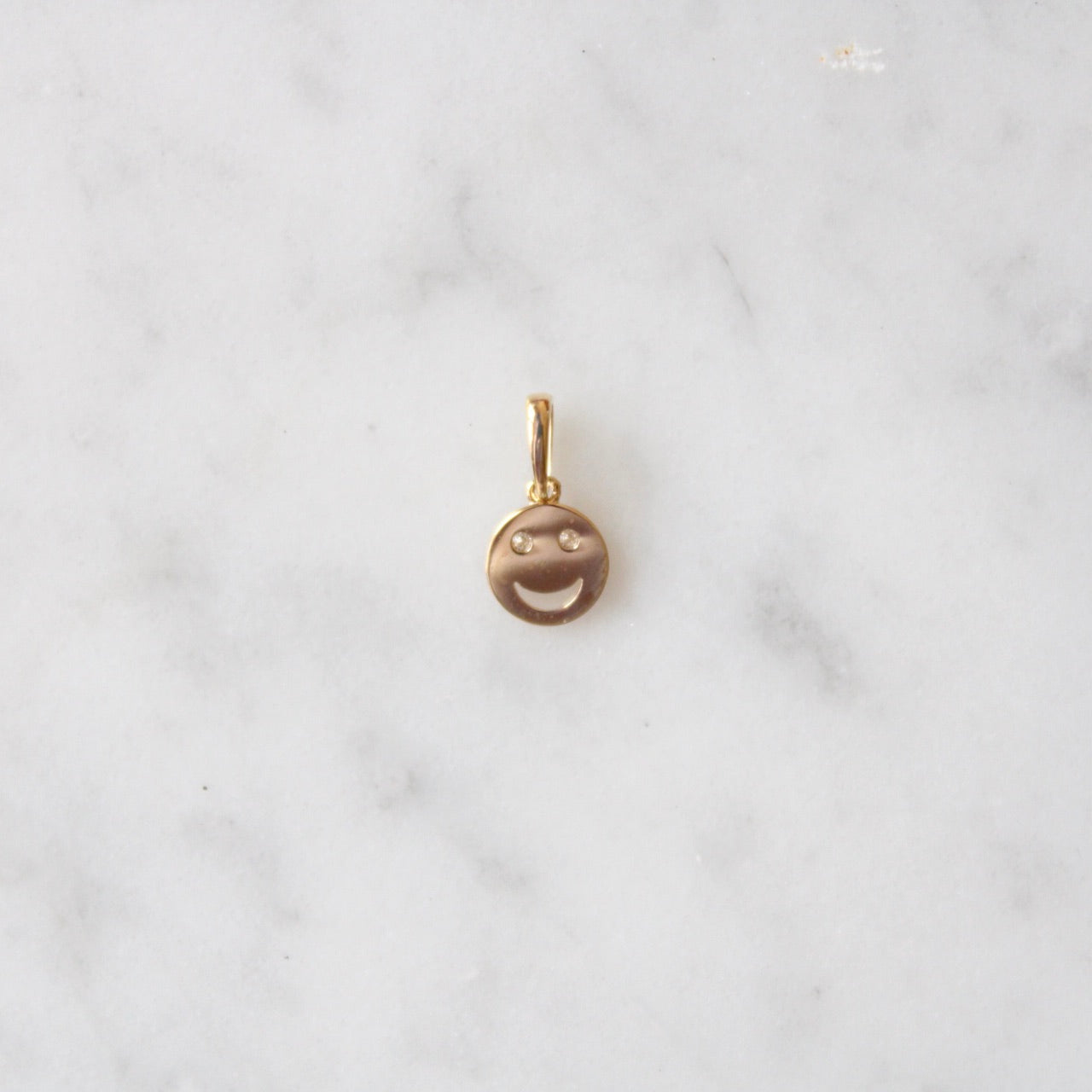Tiny Smiley Charm
