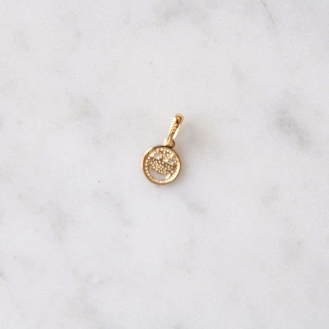 Tiny Smiley Charm