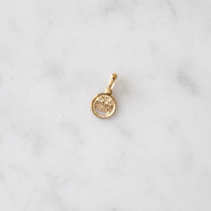 Tiny Smiley Charm