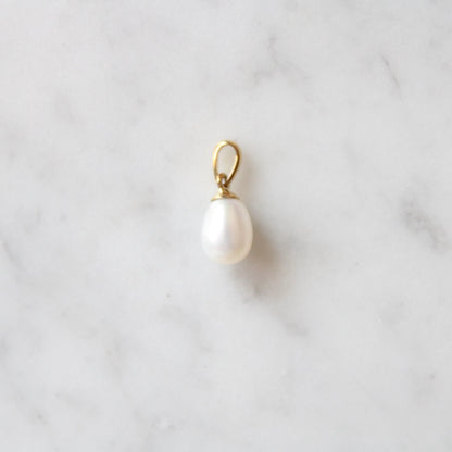 Tiny Freshwater Pearl Pendant
