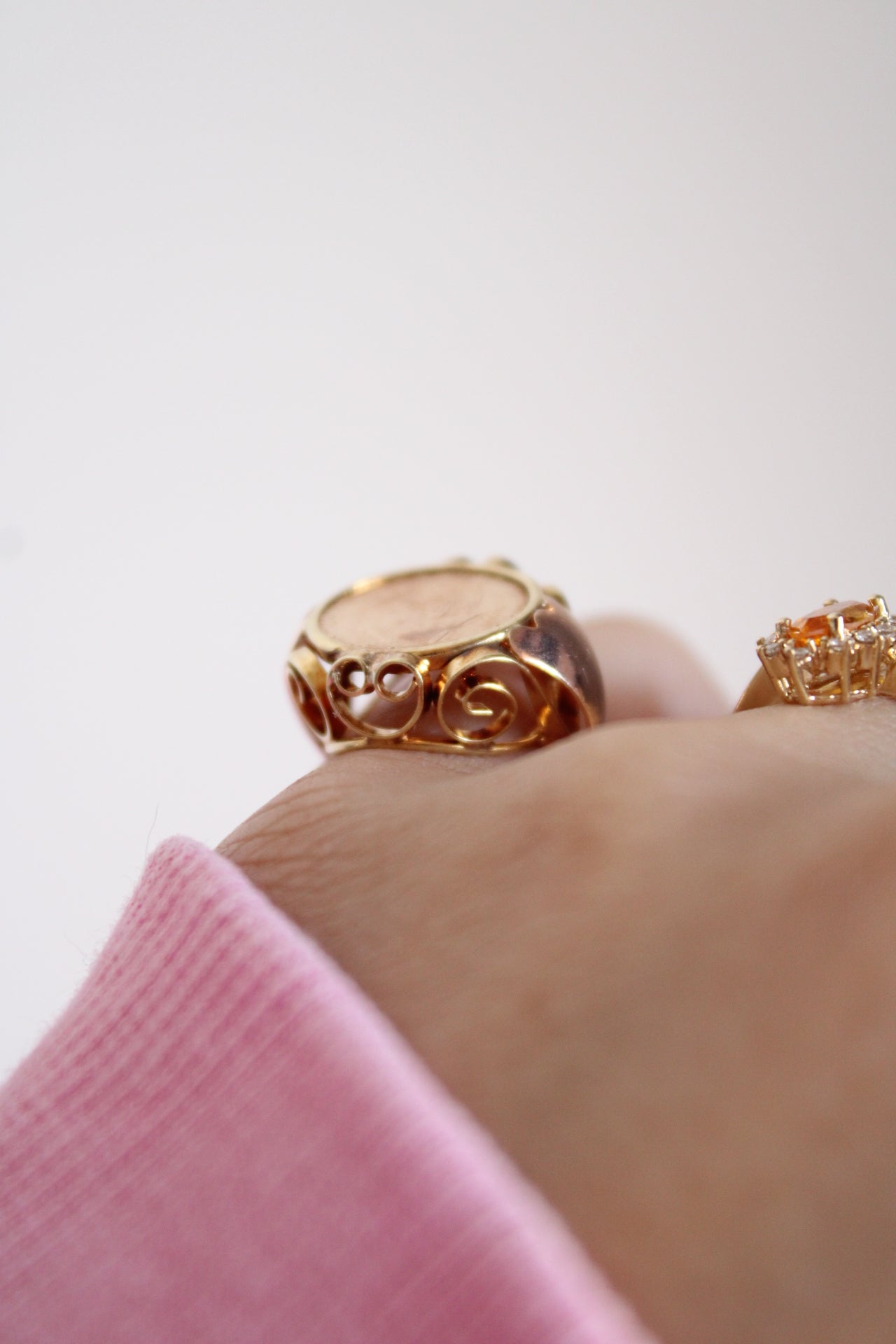 John F Kennedy Coin Ring