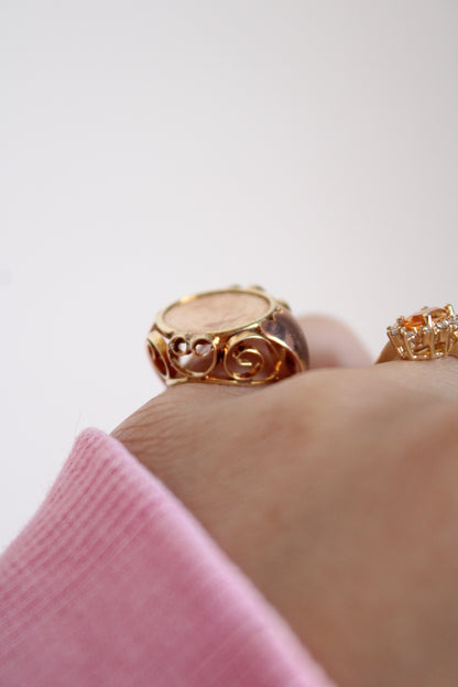 John F Kennedy Coin Ring