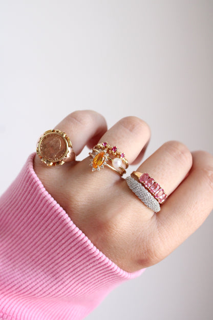 Diamond Dome Ring