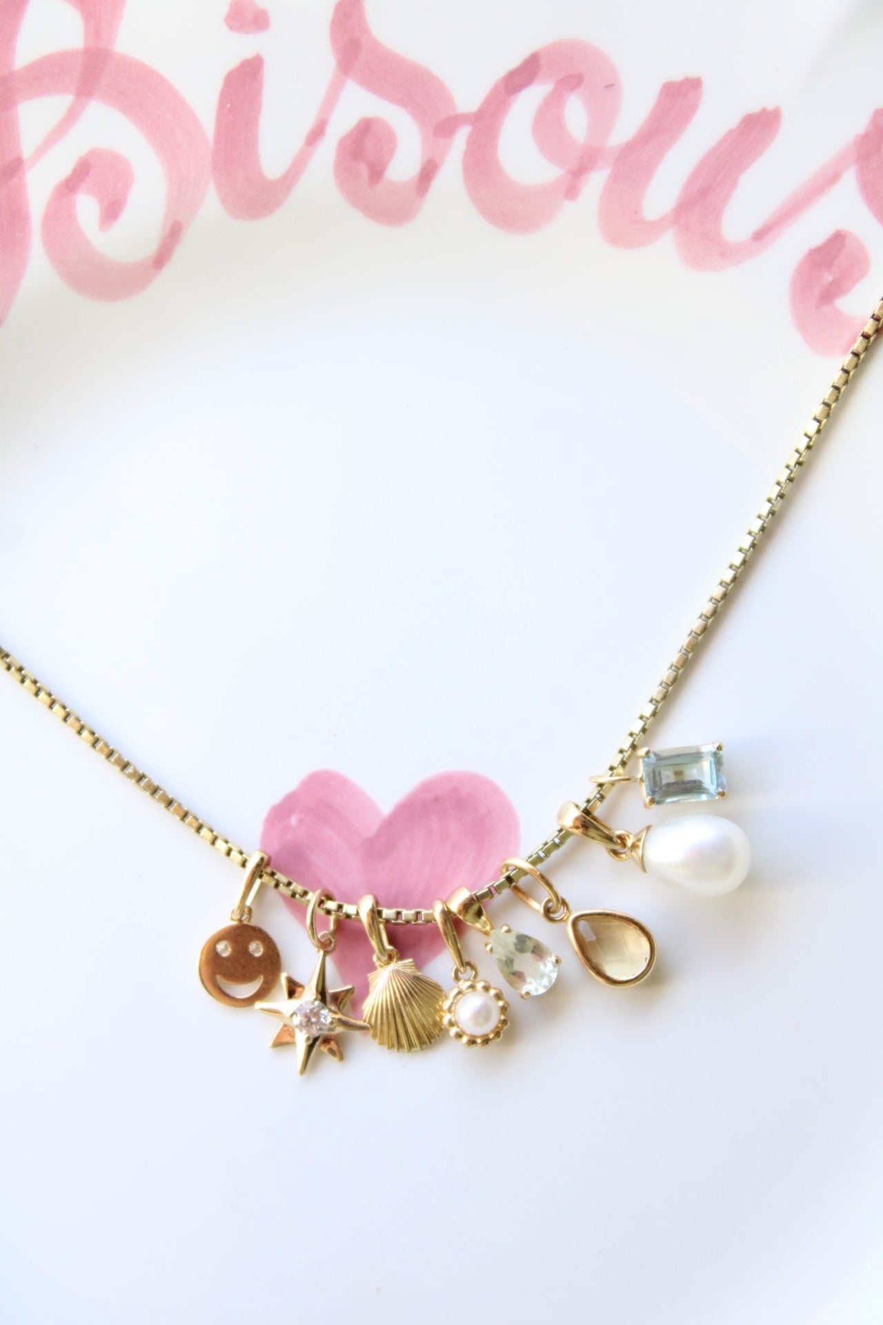 Tiny Smiley Charm