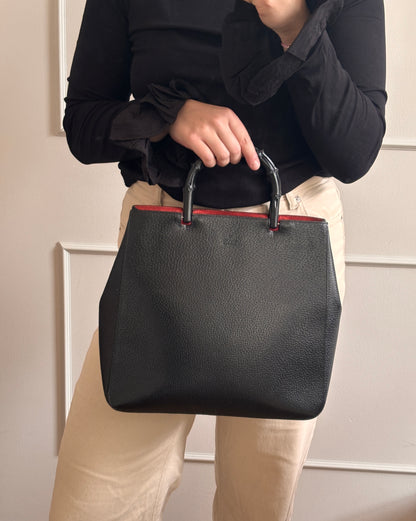 Gucci Bamboo Leather Hand Bag