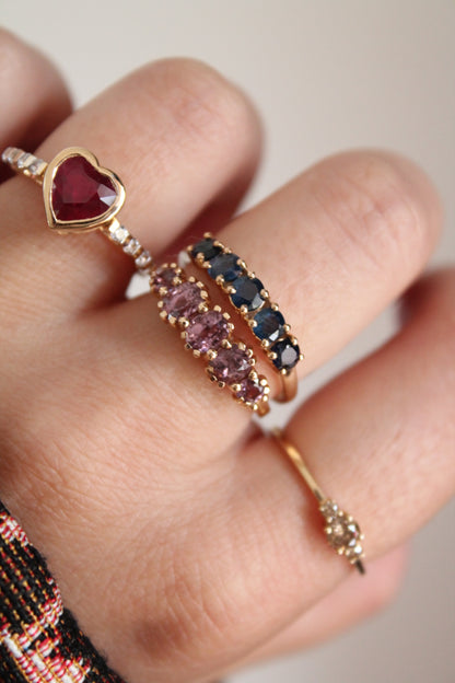Ruby Heart Ring