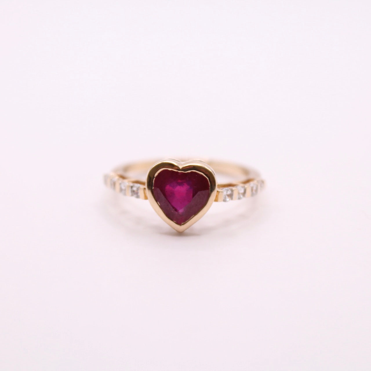 Ruby Heart Ring