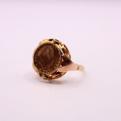 John F Kennedy Coin Ring