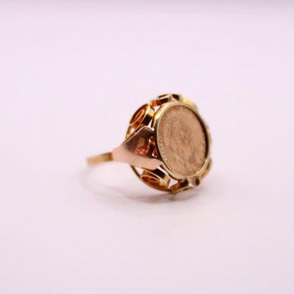 John F Kennedy Coin Ring