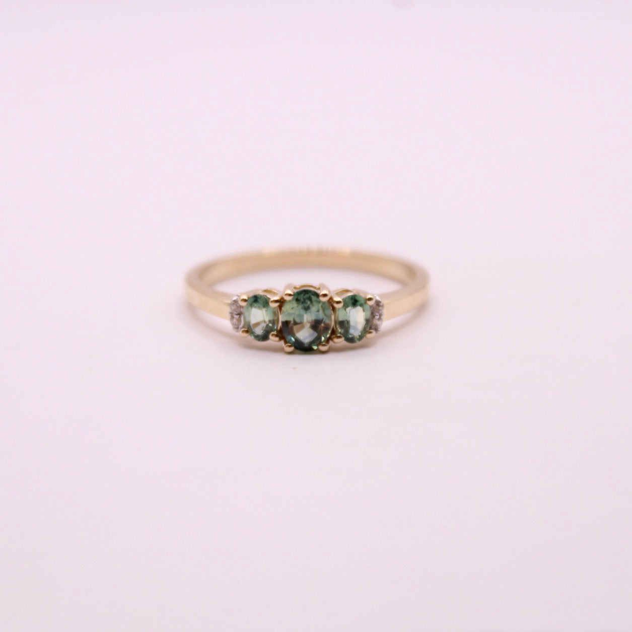 Montana Sapphire Trilogy Ring