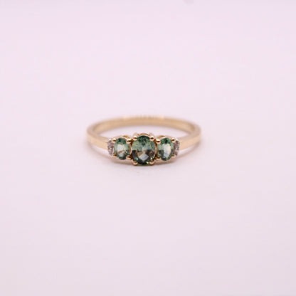 Montana Sapphire Trilogy Ring