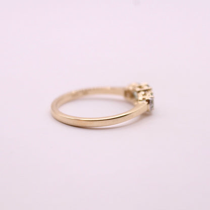 Montana Sapphire Trilogy Ring