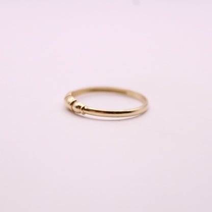 Knotted Stack Ring