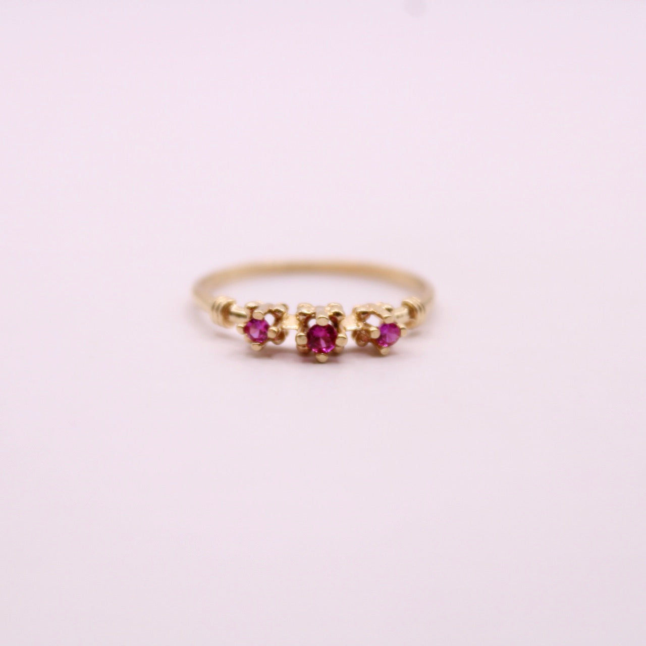 Ruby Trilogy Ring
