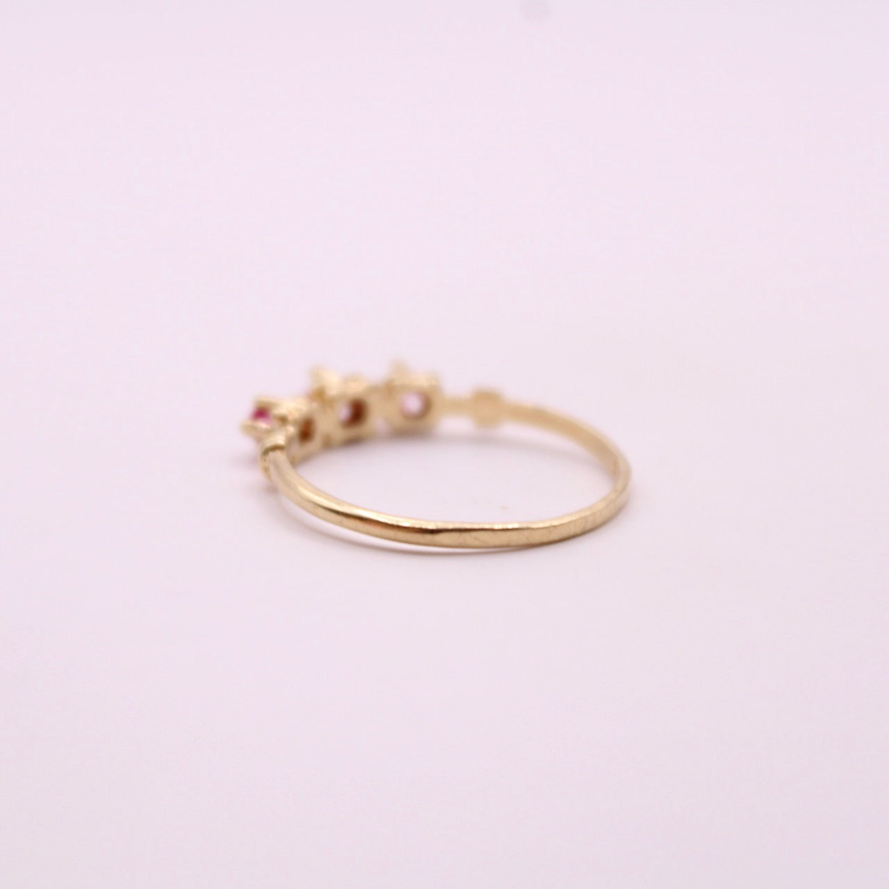 Ruby Trilogy Ring