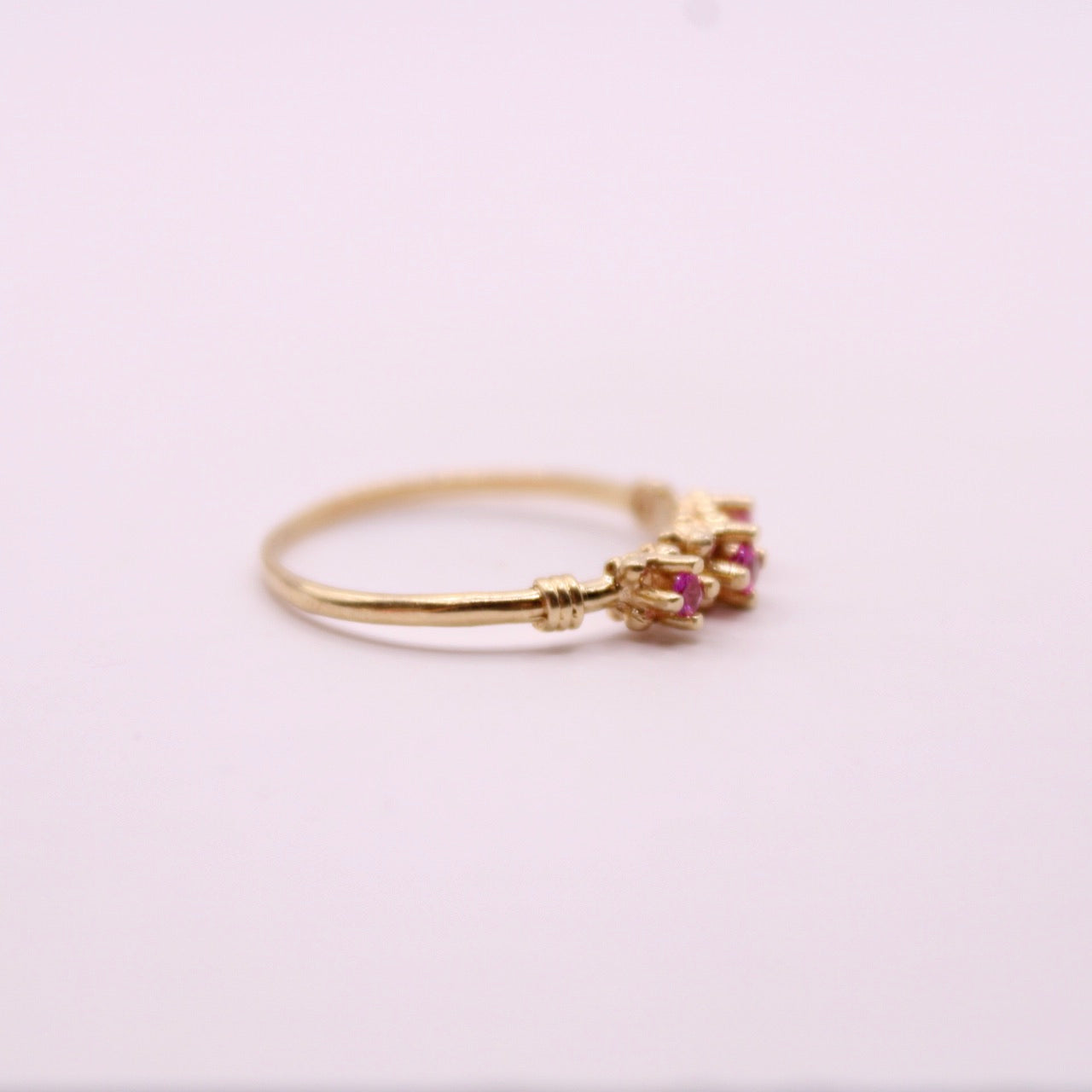 Ruby Trilogy Ring