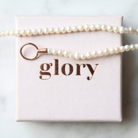 Freshwater Pearl Gem Necklace