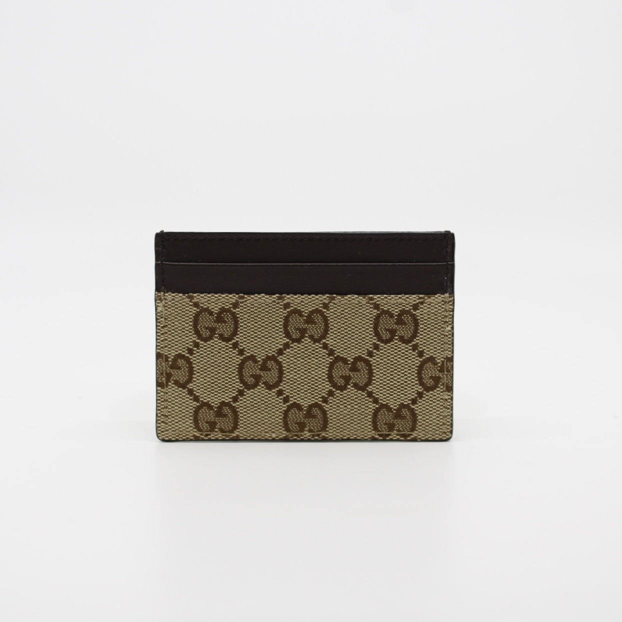 Gucci GG Supreme/Canvas Card Holder