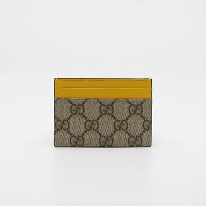 Gucci GG Supreme/Canvas Card Holder