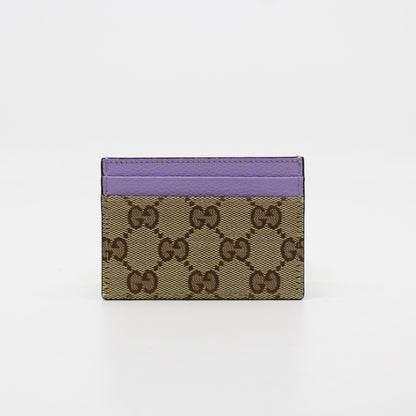Gucci GG Supreme/Canvas Card Holder
