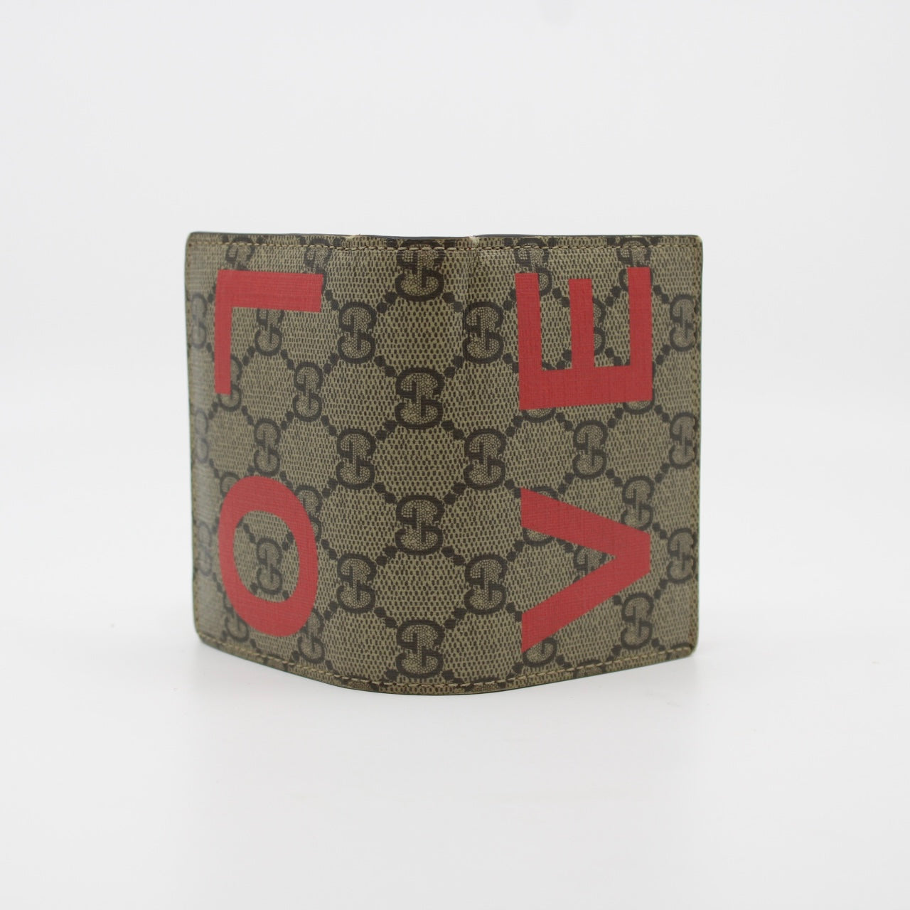 Gucci GG Supreme LOVE Bifold Wallet