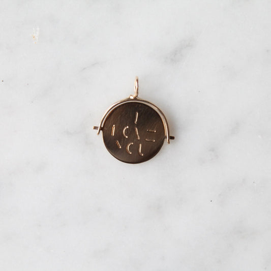 "I Love You" Spinner Charm