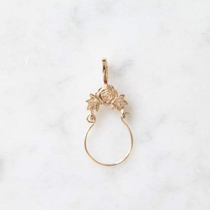 Rose Charm Holder