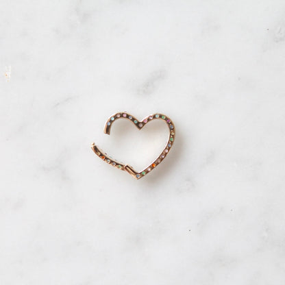 Multi Gem Heart Connector