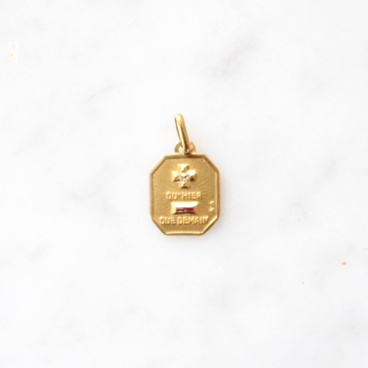 Ruby & Diamond Augis Pendant