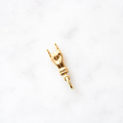 Mano Cornuto Charm