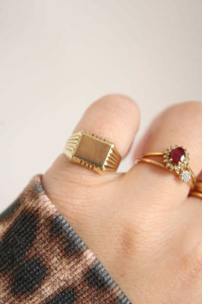 Bold Signet Ring