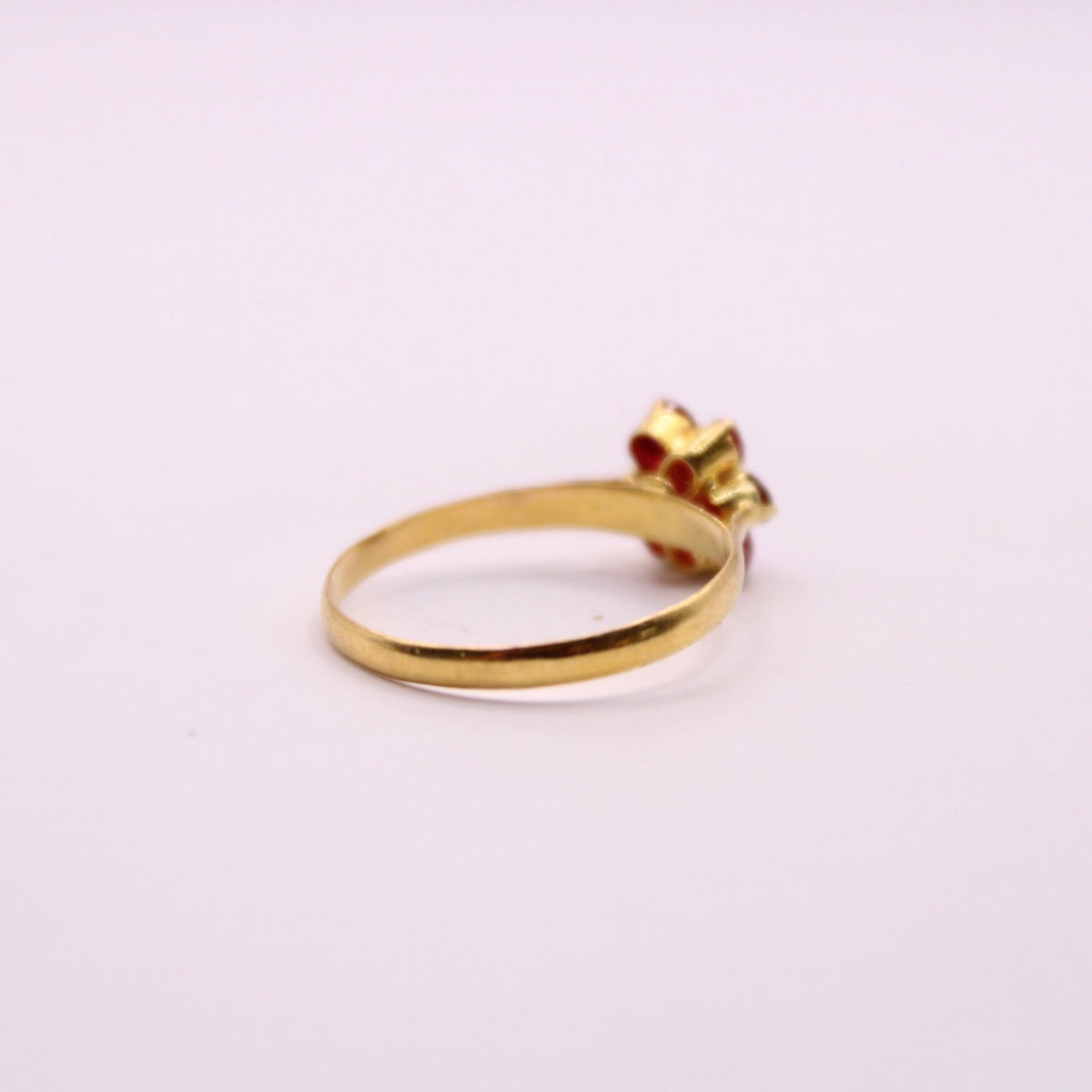 Ruby Flower Ring