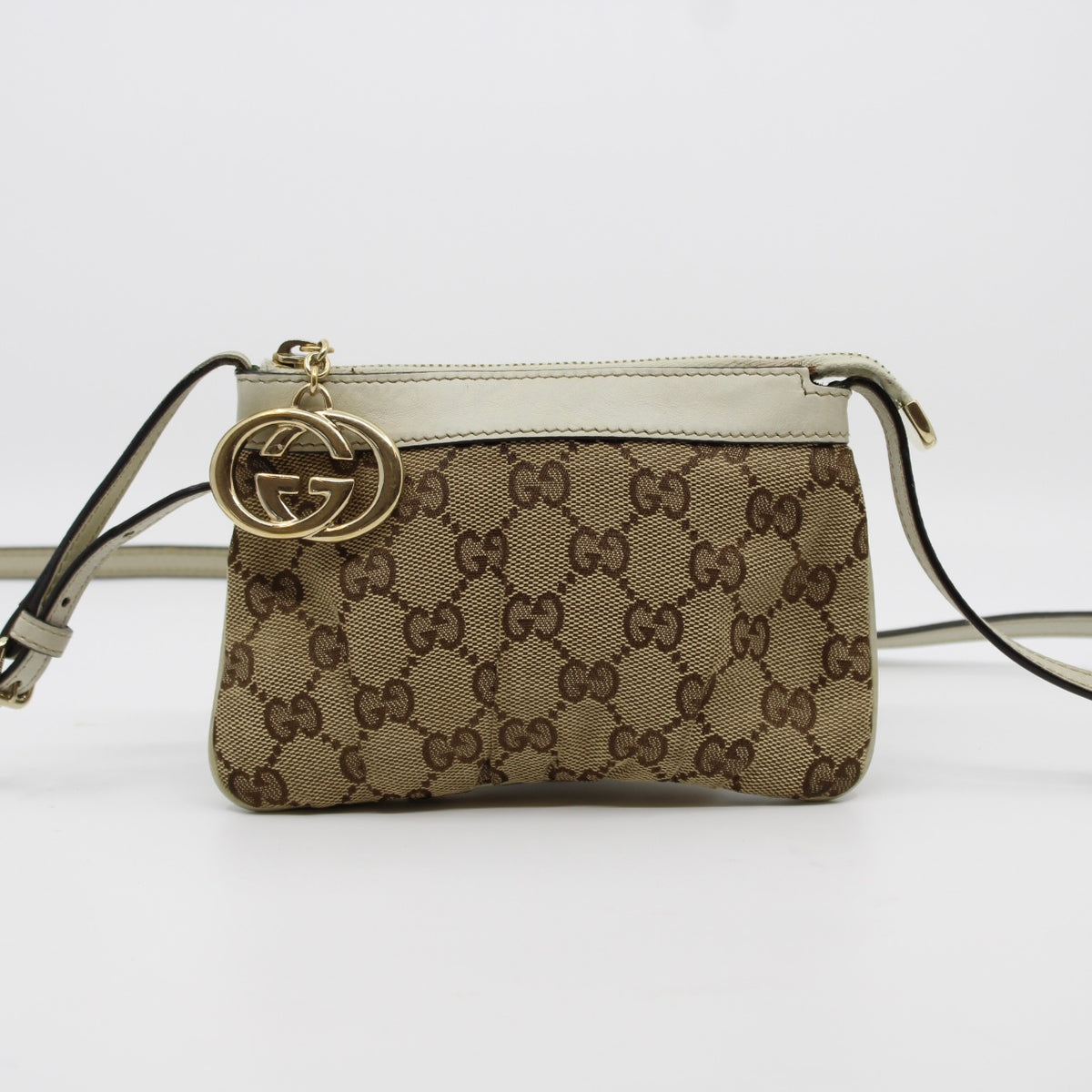 Gucci GG Canvas Sukey Mini Shoulder Pouch