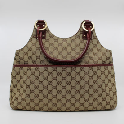 Gucci GG Canvas Hobo Tote Bag