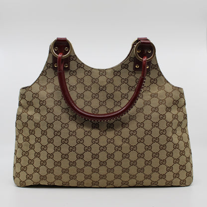 Gucci GG Canvas Hobo Tote Bag