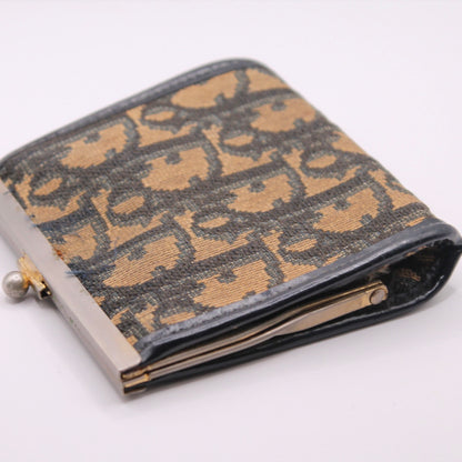 Christian Dior Trotter Canvas Wallet