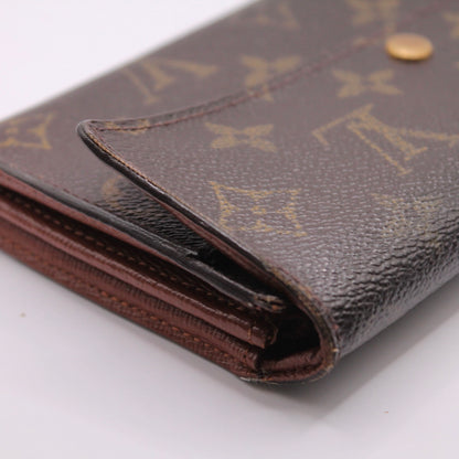 Louis Vuitton Monogram Portefeuille Credit Long Wallet