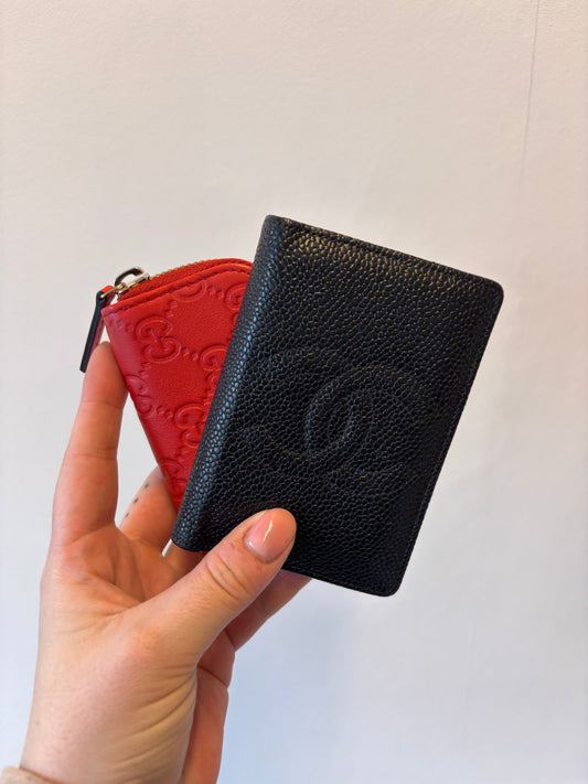 Chanel COCO Grained Card Case