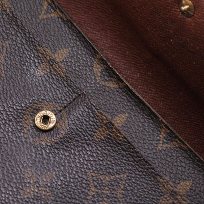 Louis Vuitton Monogram Sarah Long Wallet