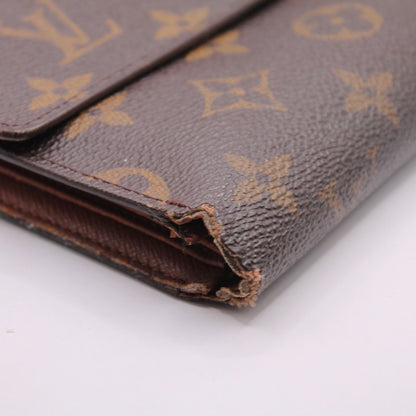 Louis Vuitton Monogram Porte Tresor Etui Papier Wallet