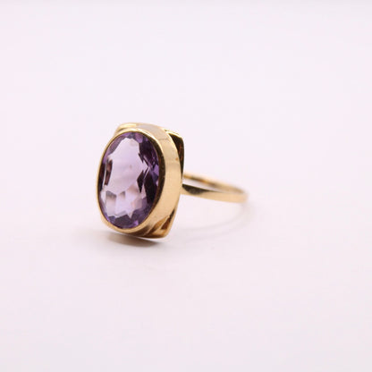 Statement Amethyst Ring