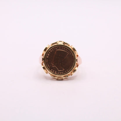 Nefertiti Coin Ring