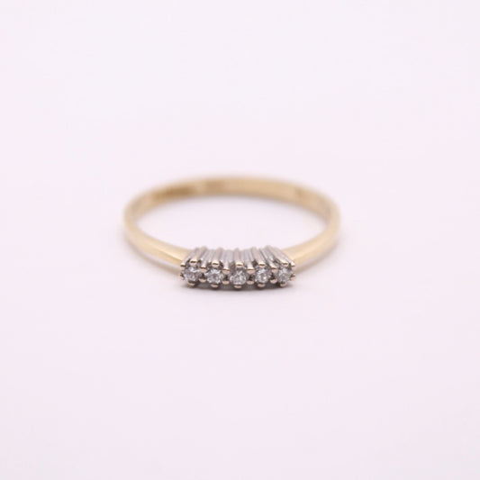 Classic Diamond Row Ring