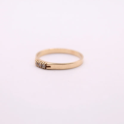 Diamond Trilogy Ring