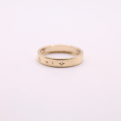 Celestial Band Ring