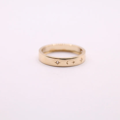 Celestial Band Ring