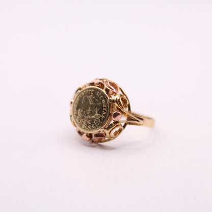 Very Rare St George Coin Ring
