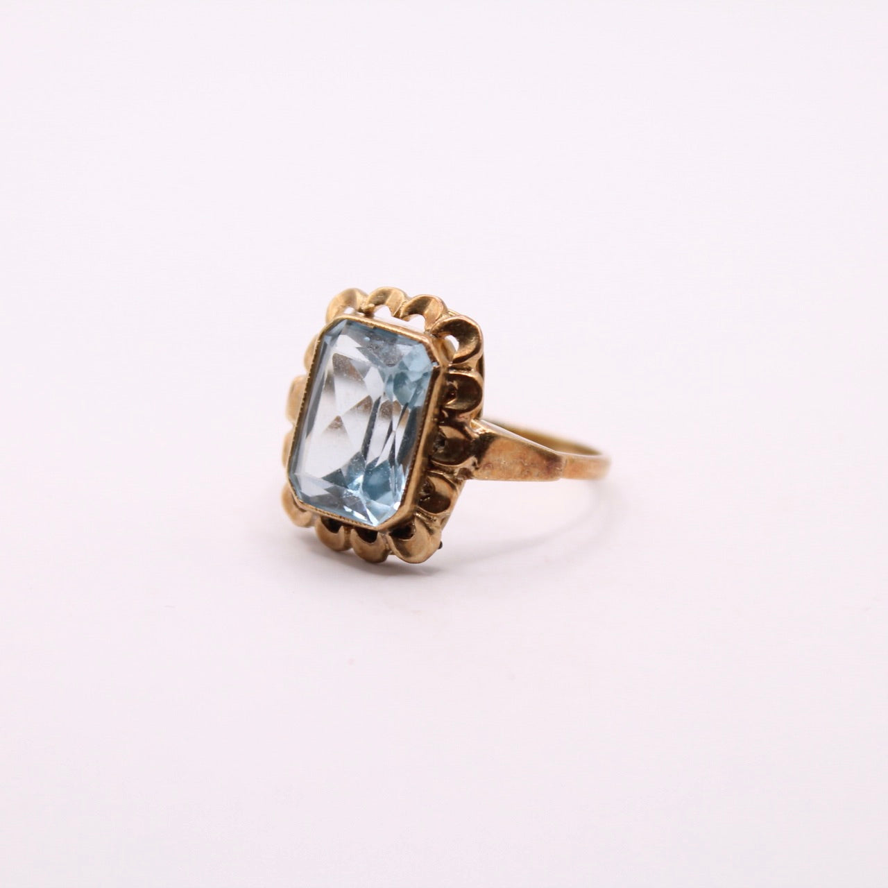 Aquamarine Statement Ring