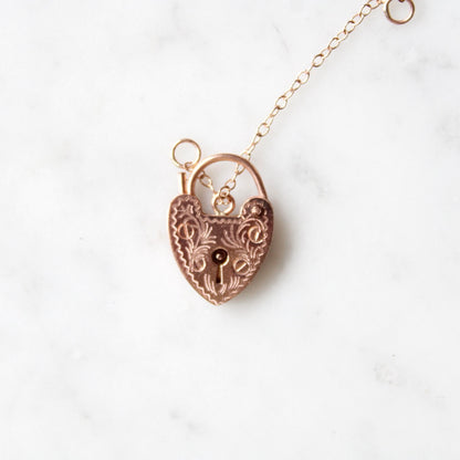 Floral Rose Padlock